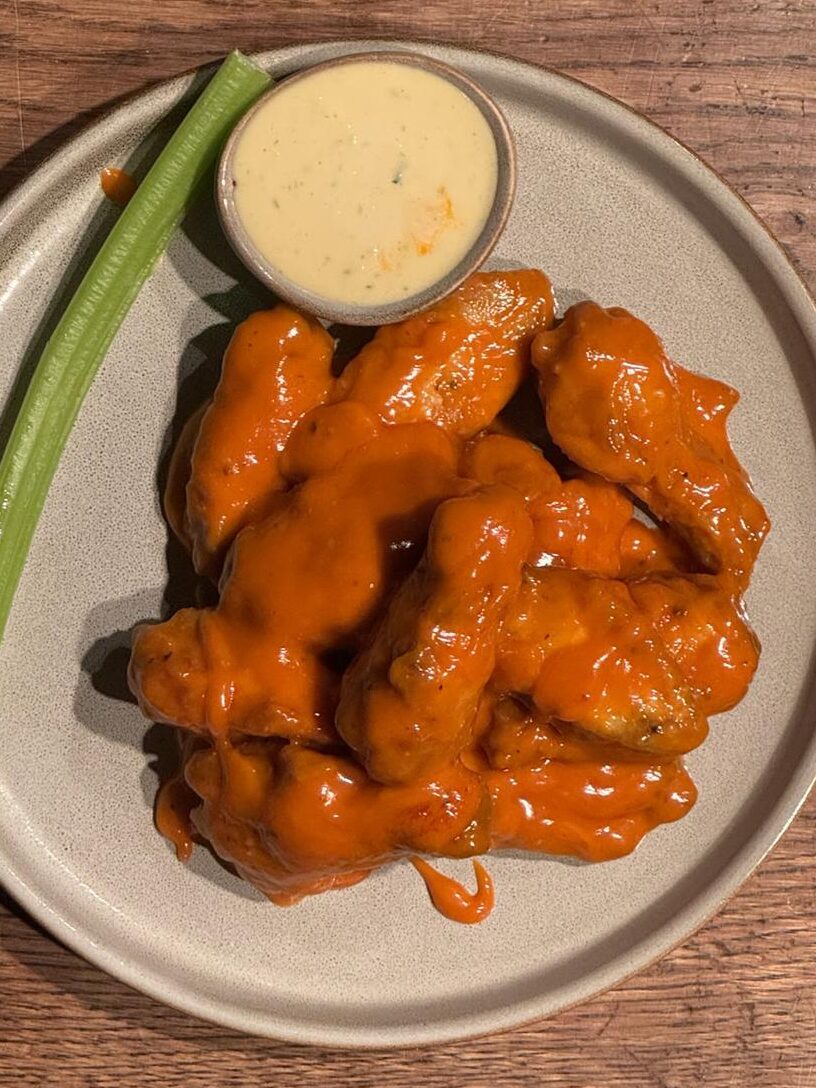 Buffalo wings at The Legal Eagle